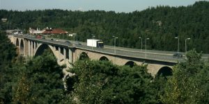 Bild på Gamla Svinesundsbron Tagen av Li-sung, för Wikicommons. Allmän egendom