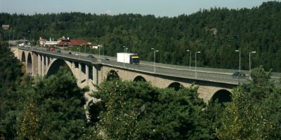 Bild på Gamla Svinesundsbron Tagen av Li-sung, för Wikicommons. Allmän egendom
